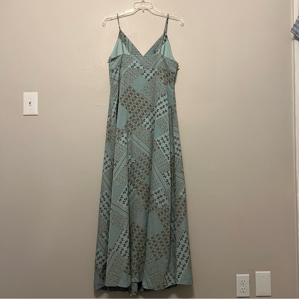 Lane Bryant Collection Patchwork Slip Maxi Dress Size 14 - Picture 2 of 14